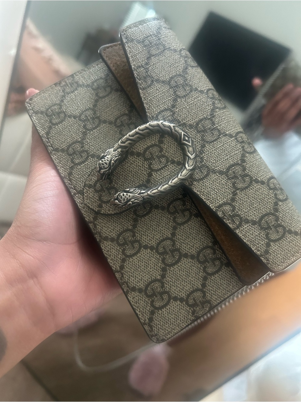 Gucci Beige Dionysus Mini Bag
